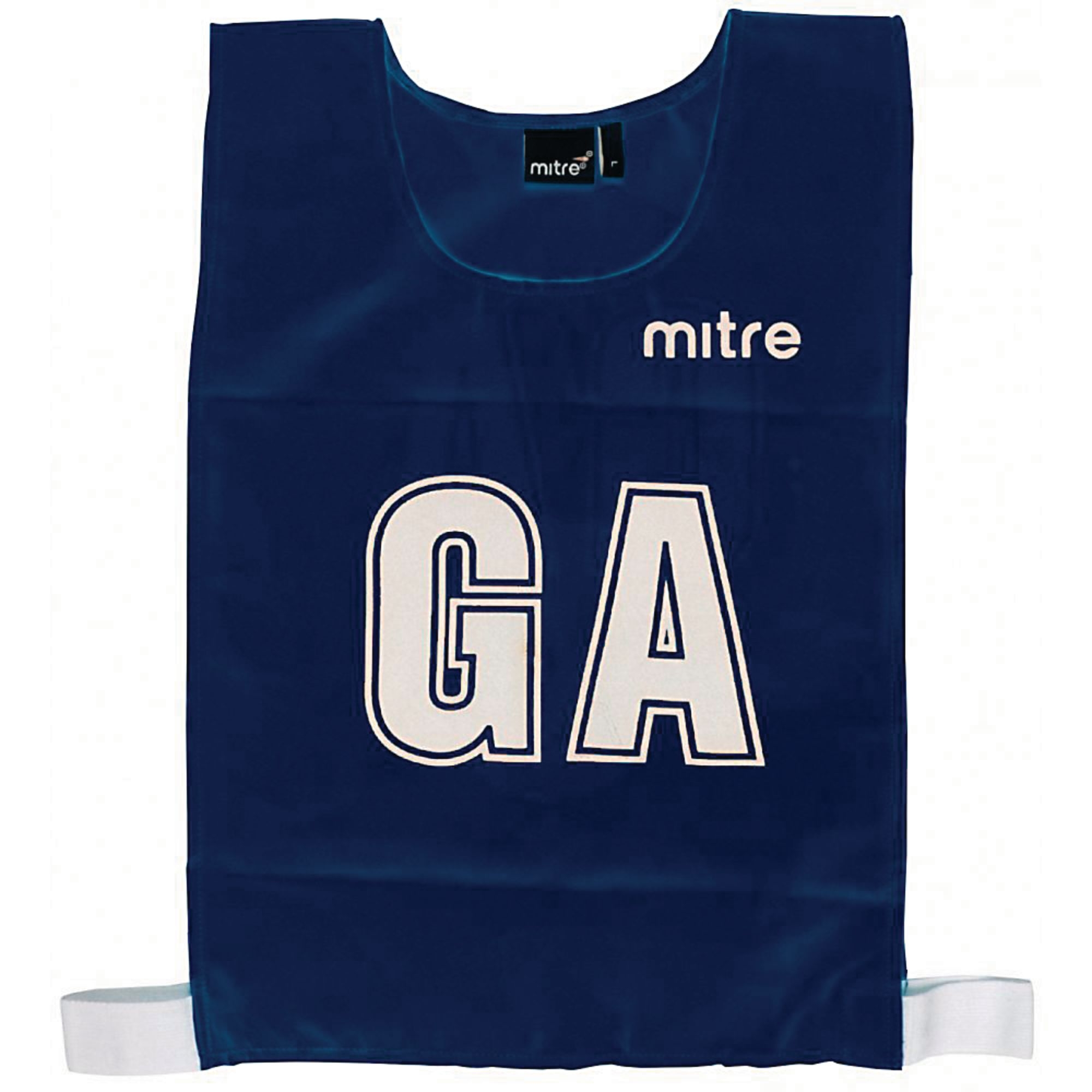 Mitre Netball Bib - 6-14 Years - Pack of 7 - Navy